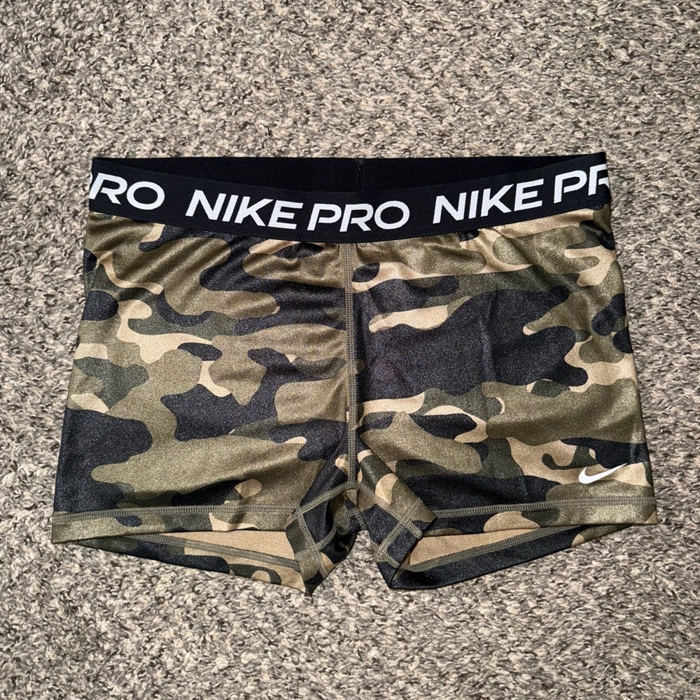 Nike Pro Camo Compression Shorts